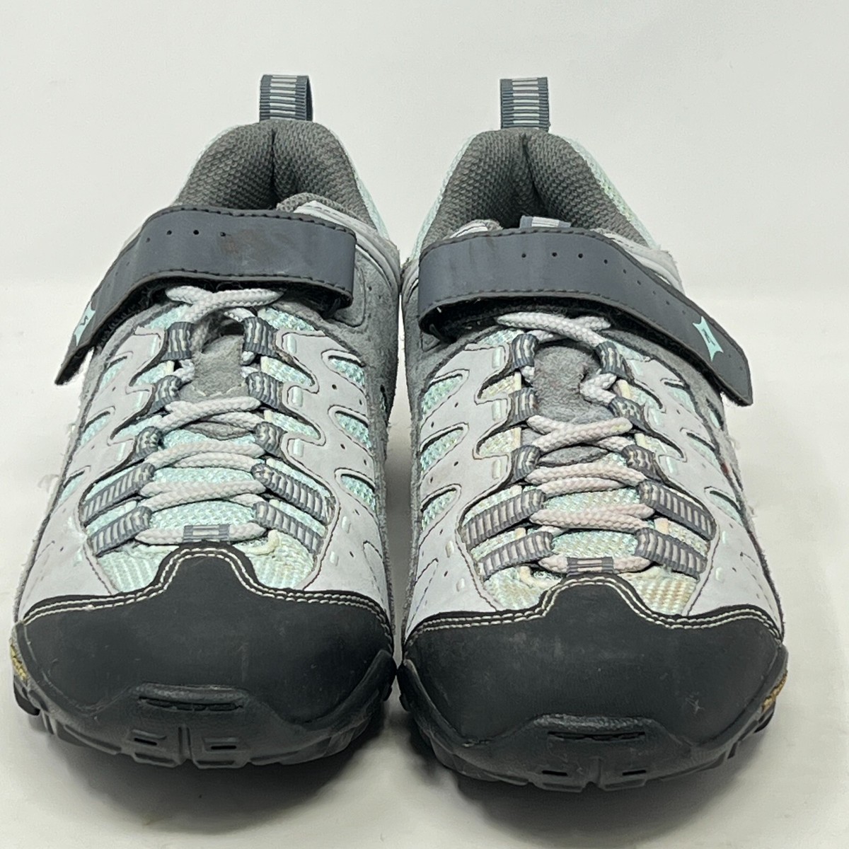 Mountain Bike Cycling Shoes Specialized Womens Gray Blue Trail