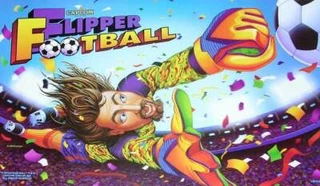 Flipper Football Pinball Machine Capcom Original Translite