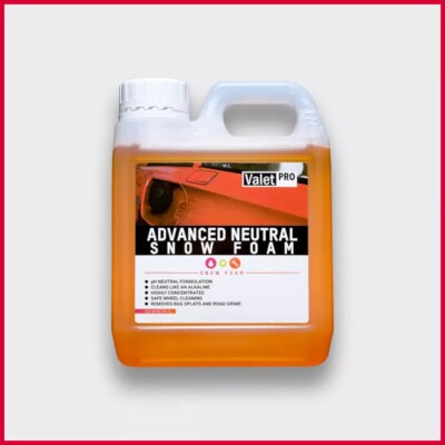 Valet PRO Advanced Neutral Snow Foam Pre Wash-Shampoo 1 Litre - EC19-1L