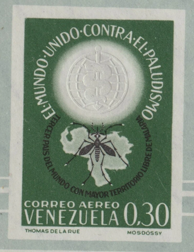 Venezuela 1962 #C819a OMS Drive to Erradicate Malaria - MNH Foto 2 de 3