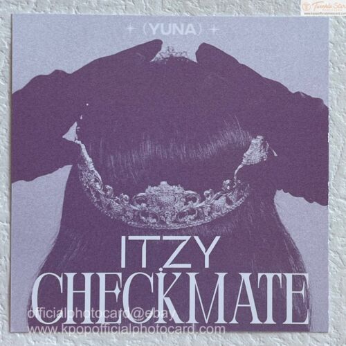VERKAUF ITZY - CHECKMATE Limited Edition Special Yeji Ryujin Offizielle FOTOKARTE - Bild 82 von 97