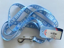 NCAA North Carolina Tar Heels Medium Dog Leash 6' x 3/4"