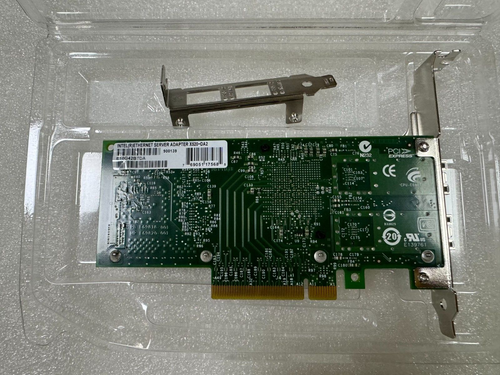 Intel X520-DA2 10 Gigabit 10GBe SFP Dual Port Ethernet Serwer Karta sieciowa - Zdjęcie 2 z 6