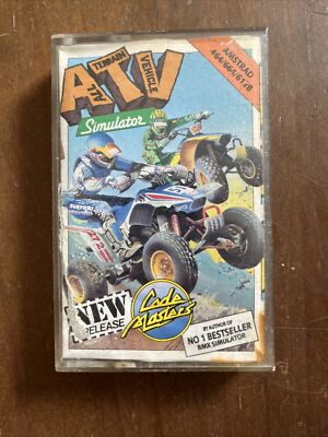 Geländewagen ATV Simulator Amstrad CPC Spiel - Codemasters (SCC)