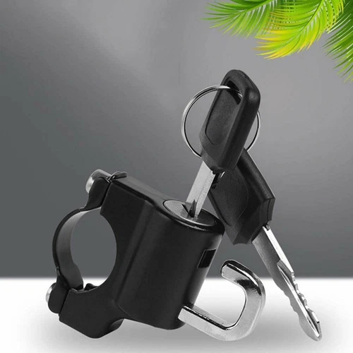 Anti-theft Dirt Bike Handlebar Lock Motorcycle Helmet Hook Helmet Lock