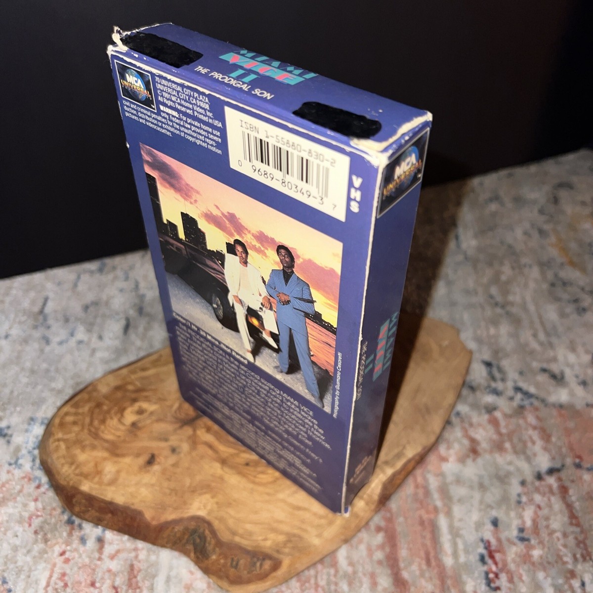 Miami Vice 2 (II) The Prodigal Son 1985 (VHS, 1991 MCA) Don