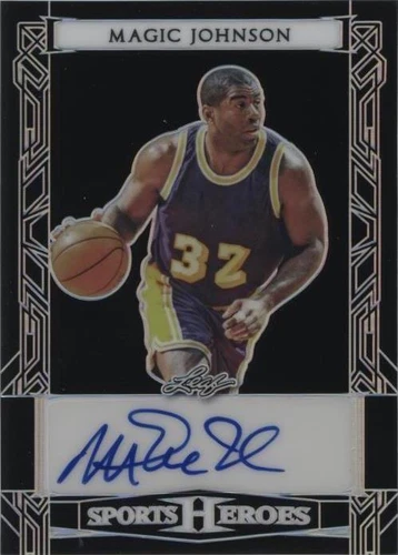 2024 Leaf Metal Sports Heroes - Magic Johnson #BA-MJ1
