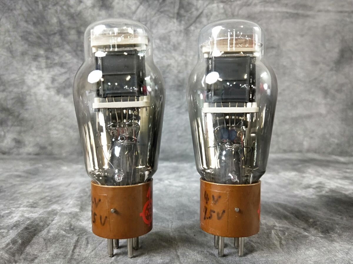 National Electronics 801A/VT62 Vacuum tube pair In Excellent National Electronics 801A/VT62 Vacuum tube pair In Excellent
