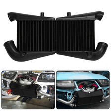 For Nissan 300zx Twin Turbo Fairlady Z32 Vg30dett 89-96 Fmic Intercooler Black
