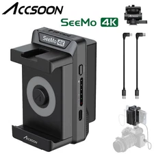 US Accsoon SeeMo 4K HDMI Video Transmitter Adapter for iPhone iPad IOS Recording