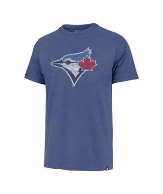 MLB Toronto Blue Jays Men s 47 Brand Cadet Blue Franklin T-Shirt Tee - US S
