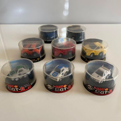 Wonda Mini Choro Q Sports Car Collection 3 GT-R /5 Lamborghini set JAPAN