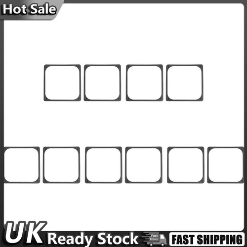 2pcs 120x120mm Anti Vibration Silicone Rubber Fan Gasket for PC Case Fan Hot