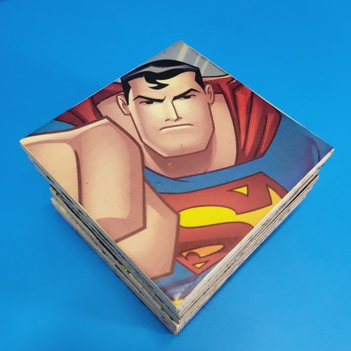 DC Comics Ceramic Coasters,Superman/WonderWoman/GreenLantern/LightningMan,HawkGl - Picture 17 of 20
