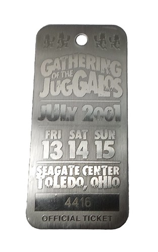 GOTJ LOT Amulet Gathering Of The Juggalos ICP Insane Clown Posse 2001 2002 2003 - Picture 2 of 4