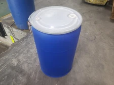 New 55 Gallon Barrel Open Head Poly Drum Industrial Storage Plastic Tank