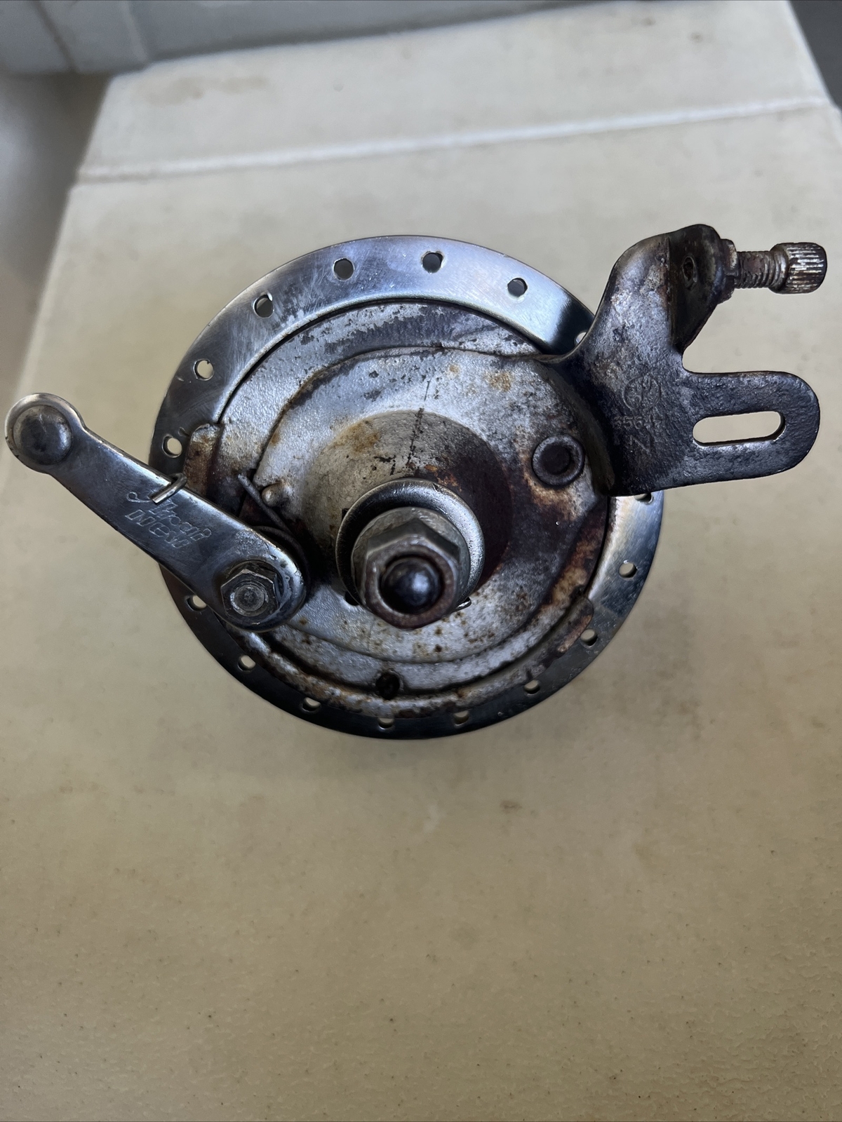 Vintage Front Drum Brake Bicycle 36 Big Holes eBay