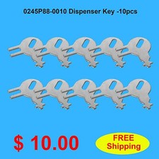 0245P88-0010 Key for 1060 Black Hands Free Roll Towel Dispenser 10 PCS