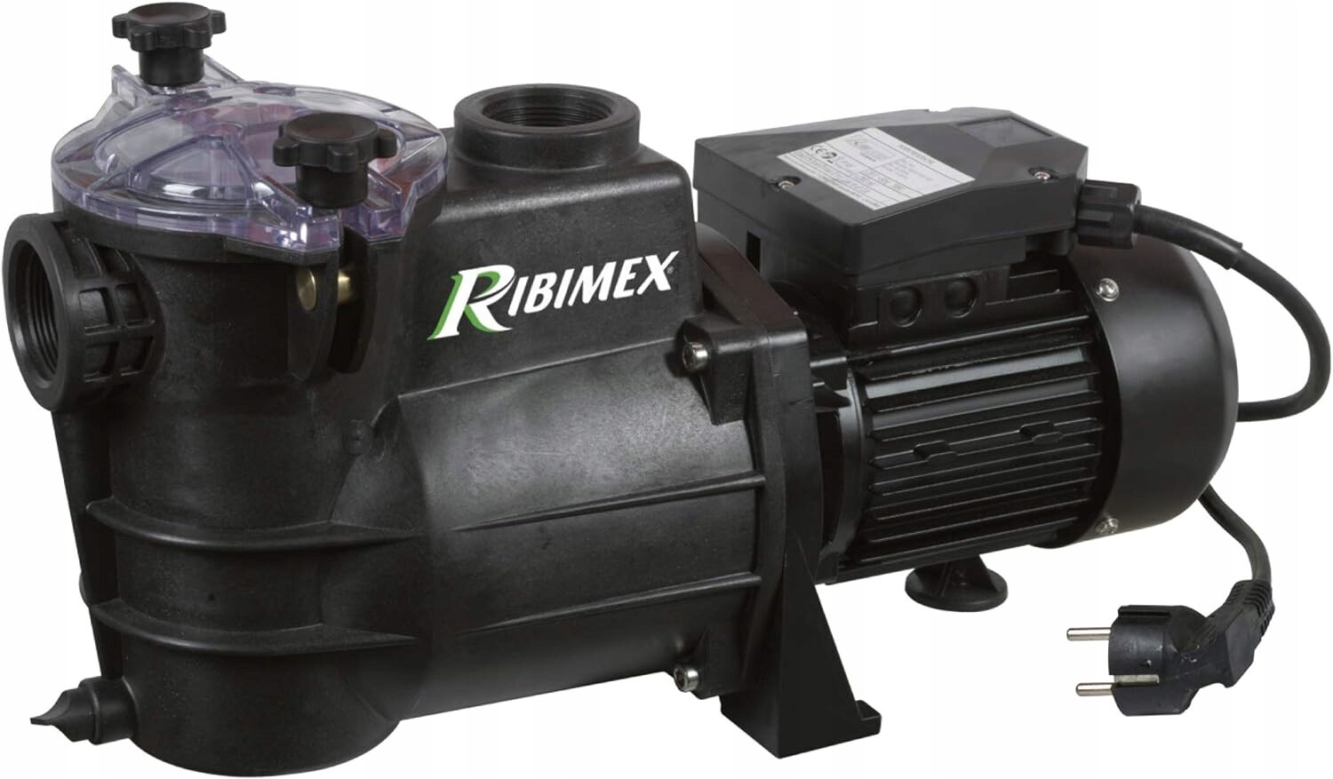 H5 Ribimex PRSWIM750 Poolpumpe Swim 750, 1000 W 195 l/min FORMULA   ステアリングハンドル