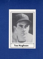 #96 CECIL "TEX" HUGHSON, Boston Red Sox | 1978 Grand Slam ~ Jack Wallin card B