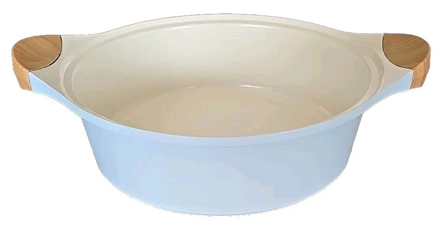 CAROTE ~ BLUE ~ 3 Quart ~ Ceramic ~ 9.5" Casserole ~ Non-Stick ~ All Stovetops