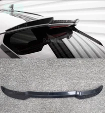 Gloss Black Rear Spoiler Tail Trunk Lip Wing For Audi Q5 SQ5 Sportback 2021-2024