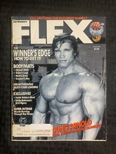 1990 Jan FLEX Magazine GD- 1.8 Arnold Schwarzenegger Cover