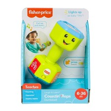 Fisher-Price Laugh  Learn Countin' Reps Dumbbell GJW57