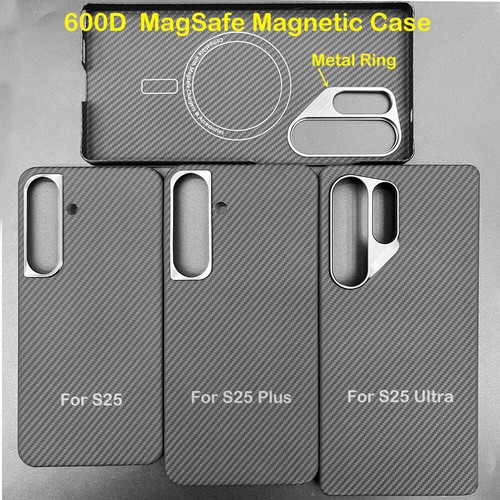for Samsung Galaxy S25 Ultra Carbon Fiber Case S25 S25+ Ultra-thin Aramid Fiber - Picture 86 of 177