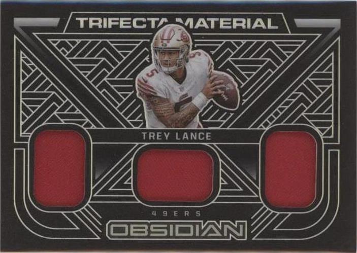 2022 Panini Obsidian Trey Lance #TFM-TLA - 1 of 2