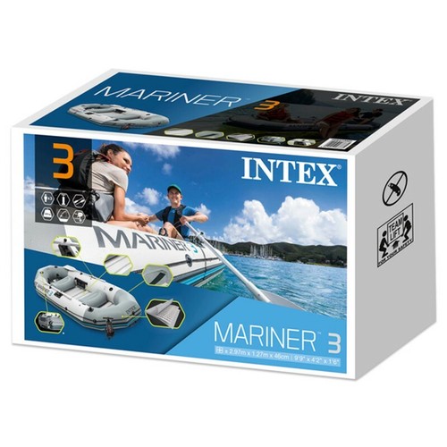 Intex Mariner 3 Kajak Boot Schlauchboot Paddelboote Ruderboot 3 Personen 68373 - Bild 7 von 7