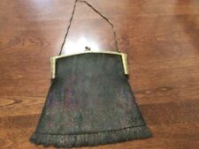 Fine mesh art deco flapper purse 1920's