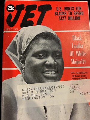 Jet Magazine-July 9, 1970-Black Leader Of White Majority