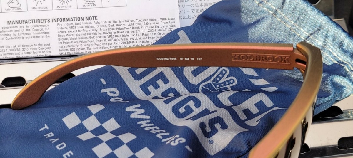 ルル！！ New Oakley HOLBROOK Troy Lee Designs 9102-T555 Sunglasses Red-Gold