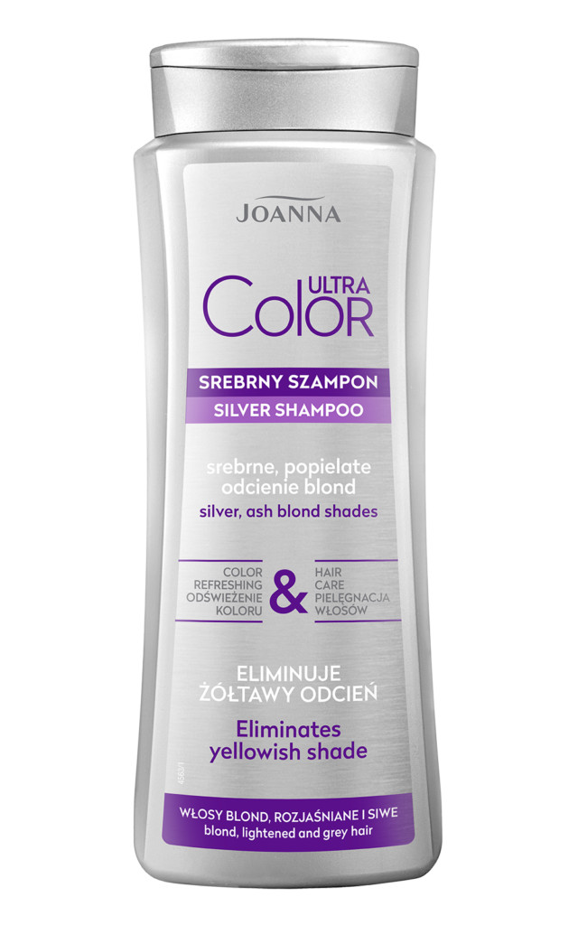 Joanna Ultra Color Silver Shampoo Silver Ash Blonde Shades 200ml