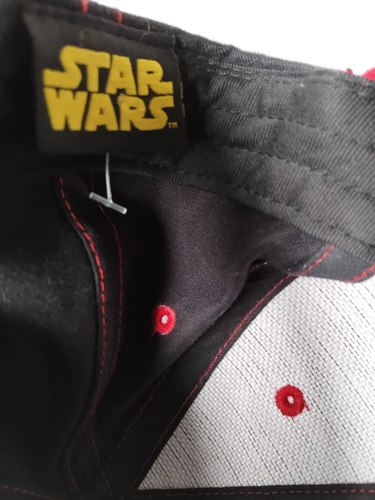 Star Wars Sith Youth Hat Adjustable Strap Black Red Kids Cap Movie Fun - Picture 4 of 4