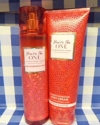 Bath and Body Works You're the One Body Cream & Mist set new
