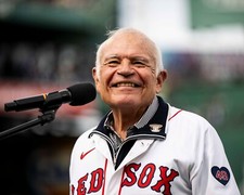 Joe Castiglione annunciatore radio Boston Red Sox 8x10 MLB foto baseball