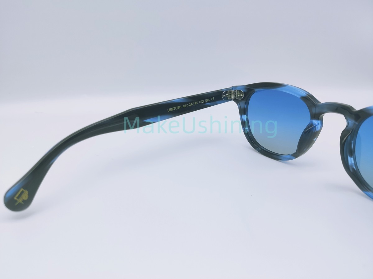 MOSCOT LEMTOSH SUN INK Frame Gradient Blue Lens 46-24-145 | eBay MOSCOT LEMTOSH SUN INK Frame Gradient Blue Lens 46-24-145 | eBay