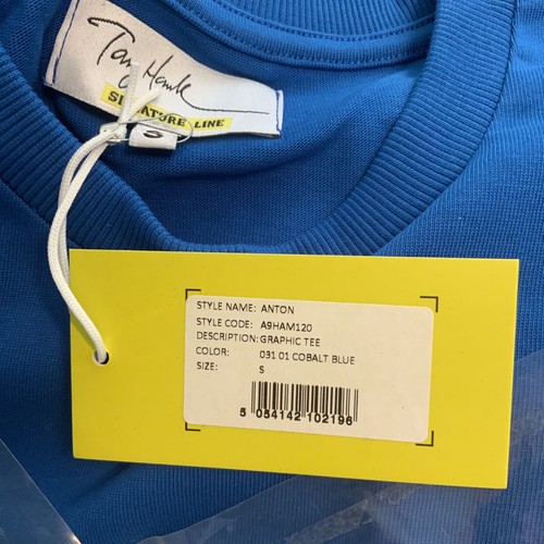 Tony Hawk Signature Line Anton T-shirt In Cobalt Blue Size Small - Picture 4 of 4