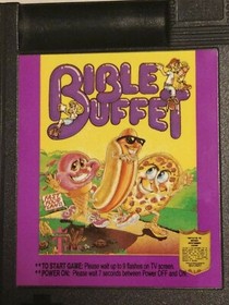 Bible Buffet Complete Nintendo NES Tested