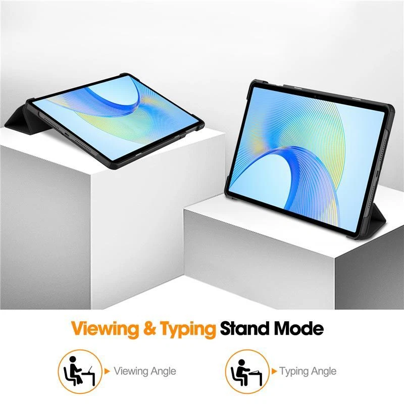 Hybrid Case Honor Pad X8 Pro / Pad X9 11.5 Hard Stand Leather Protective Cover - Image 4 of 4