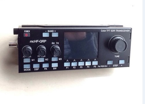 Aluminum shell Cover Case Button DIY Kits for mcHF SDR Radio UI RF 0.4 0.5 0.6