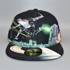 Star Wars New Era 59FIFTY All Over Print Fitted Cap Hat - Size: 7