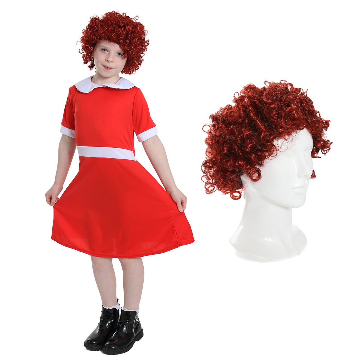 ORPHAN GIRL COSTUME RED FANCY DRESS BOOK DAY CHARACTER FILM MUSICAL | eBay ORPHAN GIRL COSTUME RED FANCY DRESS BOOK DAY CHARACTER FILM MUSICAL | eBay