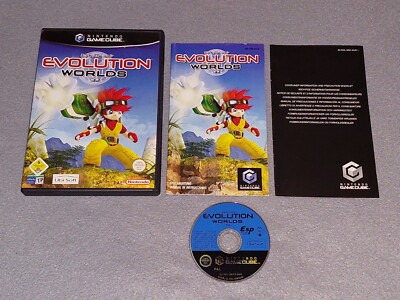 Evolution Worlds PAL OVP CIB Nintendo Gamecube