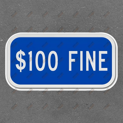 #ad #ad OSHA Compliant $100 Fine Safety Sign Sticker Essential Workplace #979029 $7.95