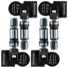 4 Reifendrucksensoren RDKS Sensoren Metallventil Gunmetal für Audi A4 01.2002-12