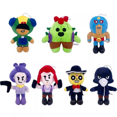 Brawl Stars Plüschtier 10 Zoll Handy Spiel Brawlers Figur weiche Puppe Sammlerstücke