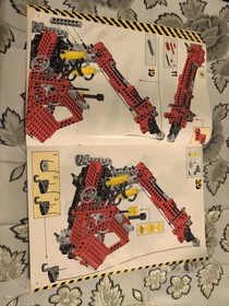Lego Building Instructions 8854 Technic Power Crane Instruction Only